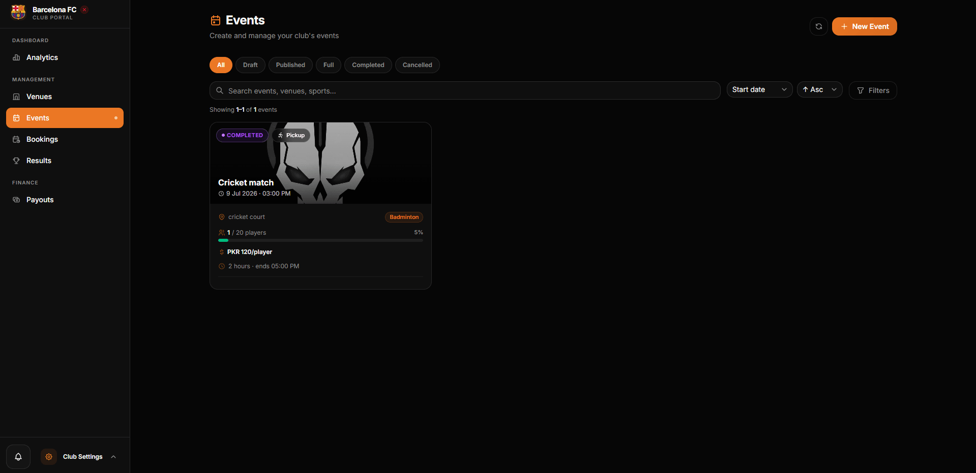 SportifyGo screenshot 5
